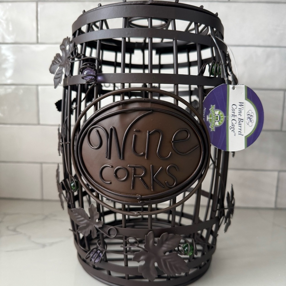 Metal Wine Barrel Cork Cage